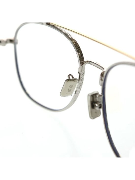 Dior Double Bridge Sunglasses Eyewear Gold main image 6